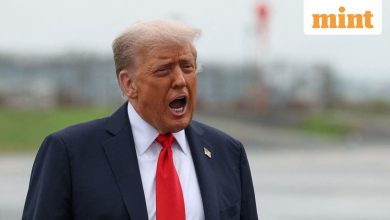 Mid-air scares Trump: London-bound Air Force One has a close meeting with Spirit Jet Aircraft