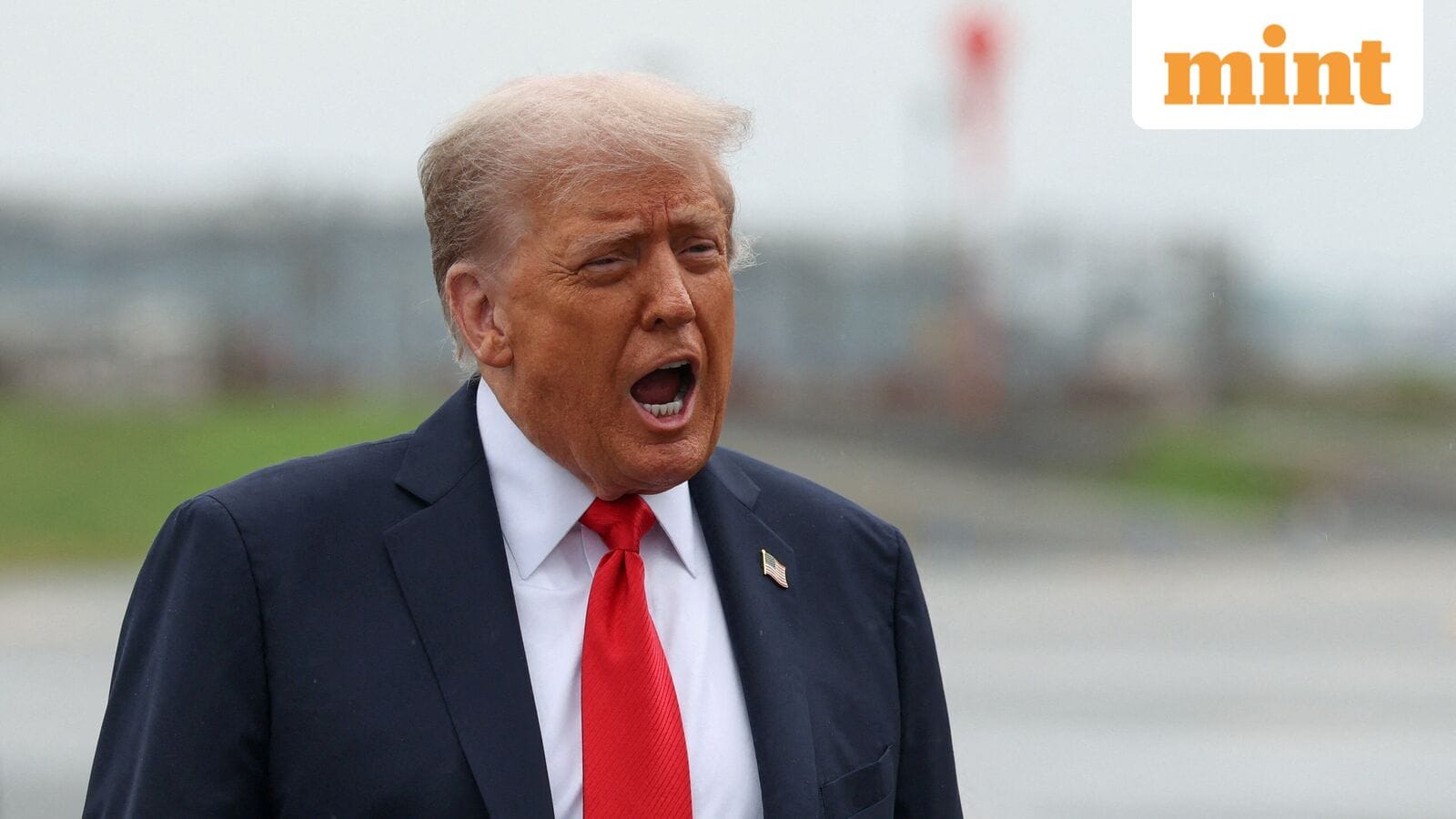 Mid-air scares Trump: London-bound Air Force One has a close meeting with Spirit Jet Aircraft