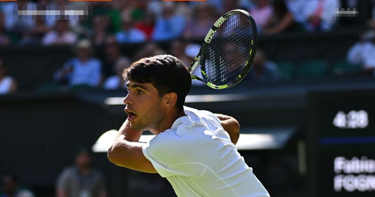 Wimbledon 2025: Alkaraj’s sweat in defeating foganine, 16 years older than himself