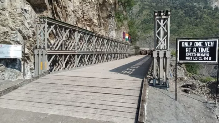In Jammu, the army built 150 feet long Bailey bridge, LG Manoj Sinha inaugurated – Srinagar News Army Build Baiiley Bridge in Ramban for connectivity
