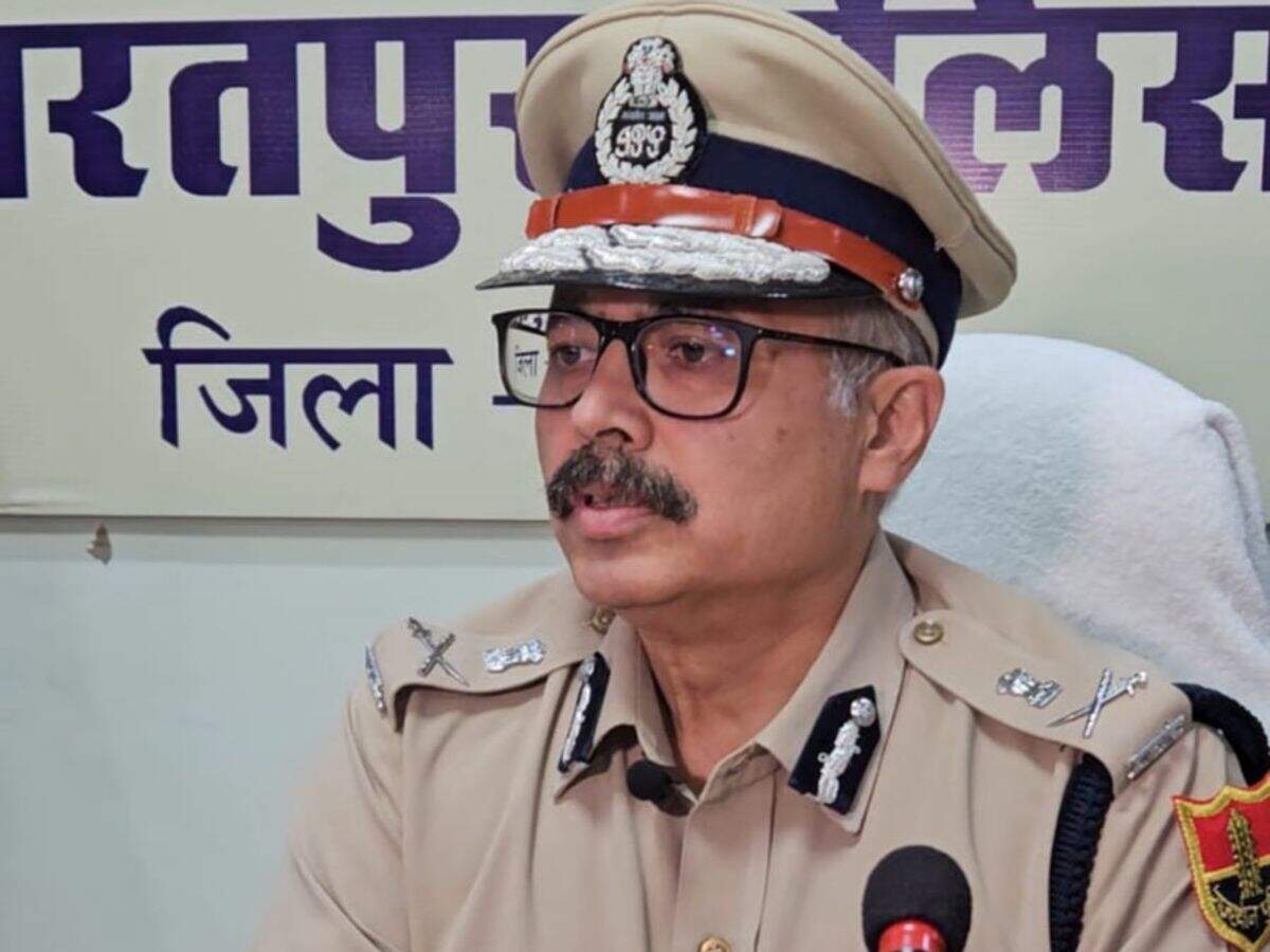 DGP Rajiv Sharma’s visit to Jodhpur, said in the video: Policemen involved in crime will not be spared