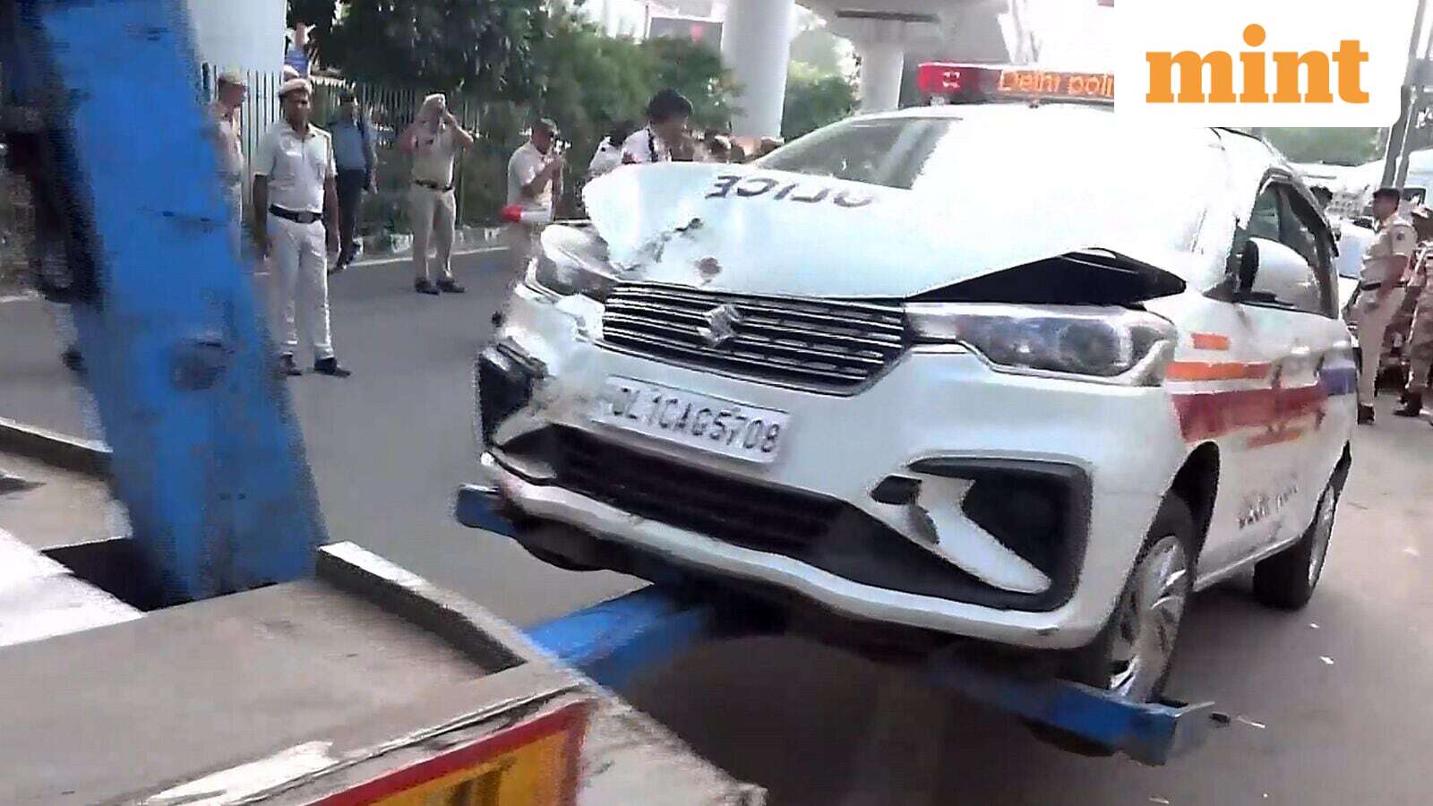 Delhi PCR of Driver Constable Khimesh Singh was arrested after the man fatally hit Thana Mandir Marg