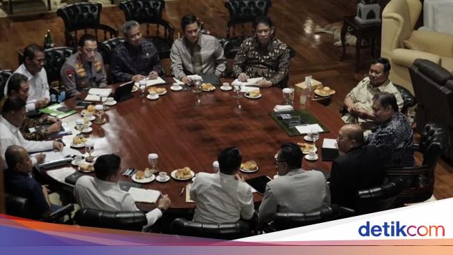 Prabowo called the Minister of Finance to the Hambalang National Police Chief and discussed Agricultural Energically