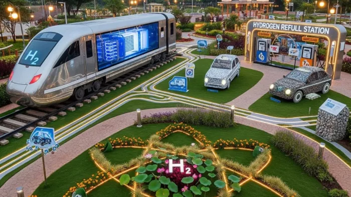 Madhuban will be built in Bapudham at a cost of 45 Crores ‘Developed India Park’. The construction is done on six and a half hectares of land – NCR Vikshit Bharat Park Ghaziabad to get 45 Crore Rupees Tema Park