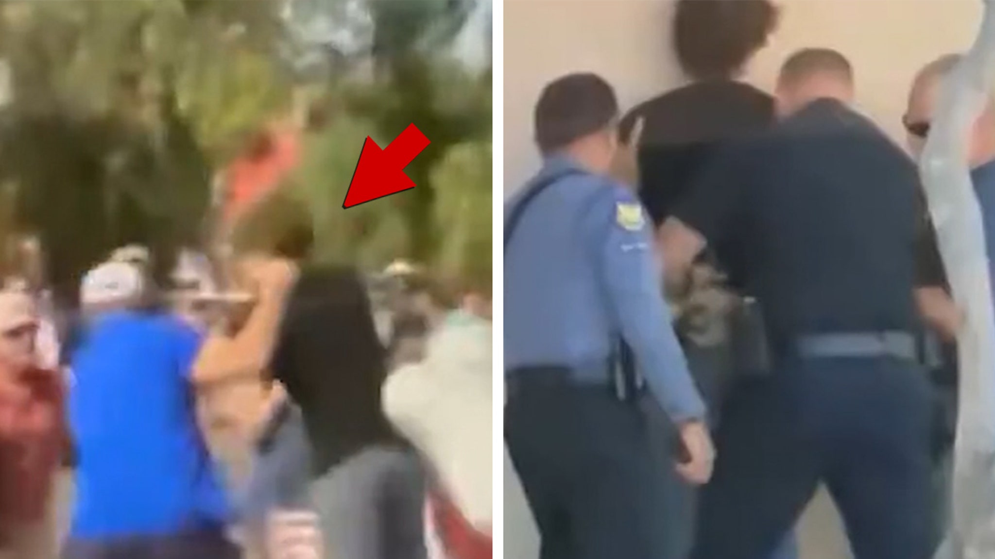 Protest arrestted after tramping on Charlie Kirk Memorial, on Video – ryan