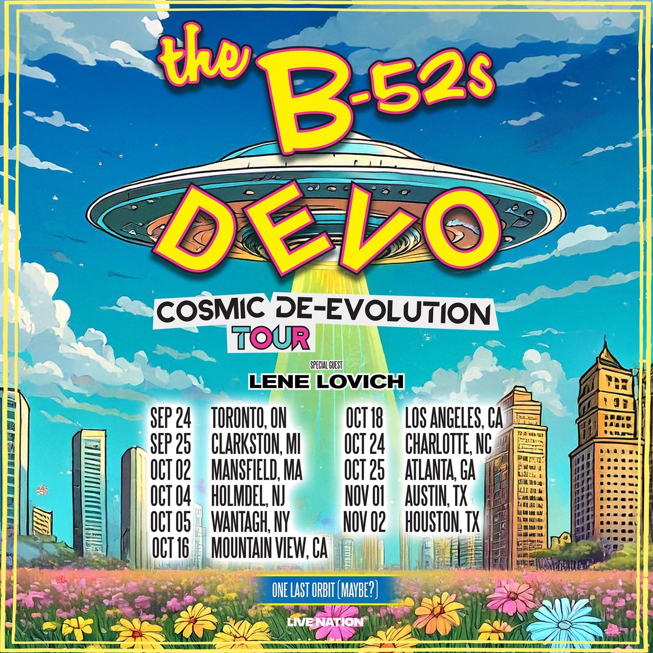 Devo and the B-52’s Announce Joint Headline Tour of North America – ryan