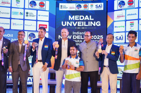 World Para Athletics Championships 2025: Medals unveiled in New -Delhi