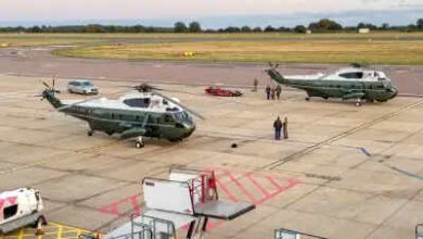 Big accident occurs! Emergency landing of Donald Trump’s helicopter, the plane had to continue with the woman Melania