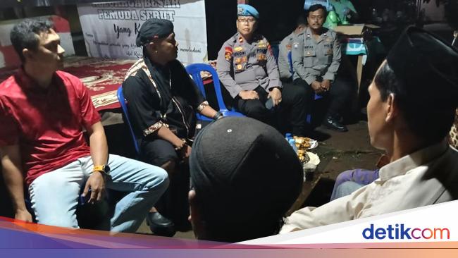 Serang police chief participated in patrolling and gave this message to residents