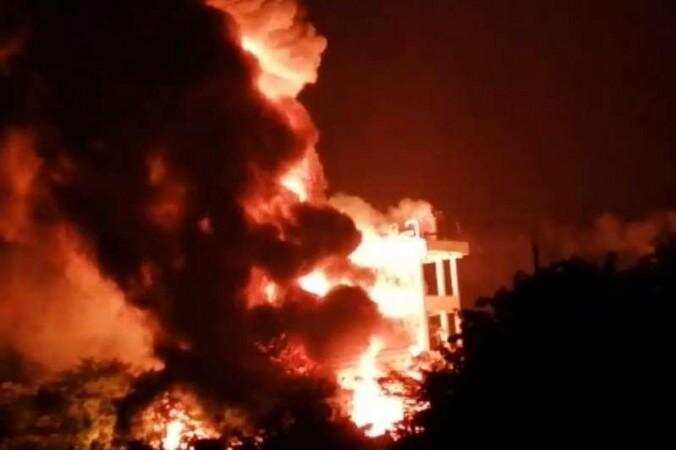 Chemical explosion in Palghar! 1 Death, 4 injured, stamped in small factory