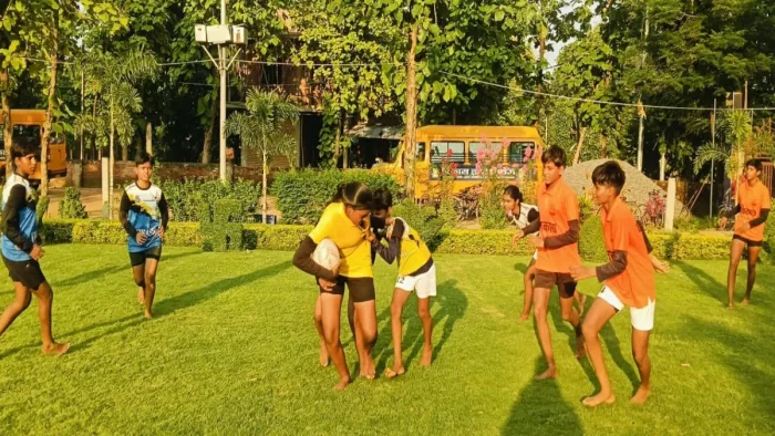 For the first time in Varanasi, Ragby Football League, Ragby India has arranged enthusiasm among the players – Varanasi hosts Pirsts Protball League that promotes female partication