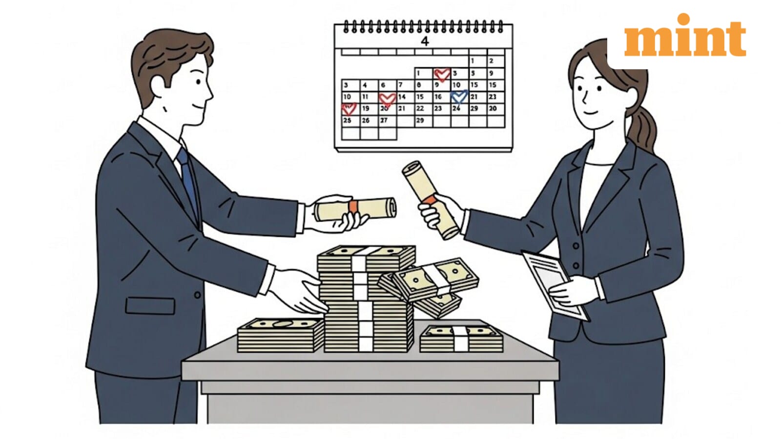 Explain: What clean and dirty prices do you tell about binding
