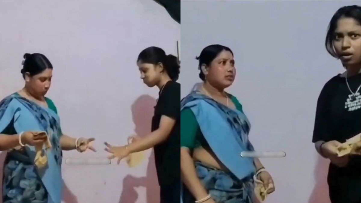 Play games with mom, girl made a fun mistake, see this viral video, laughter – stomach pain will laugh