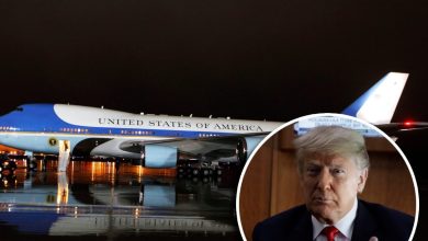 Donald Trump’s Air Force who survived a narrow, the passenger plane came very close there was a stir
