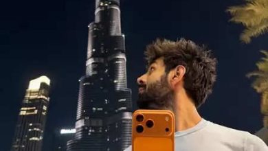 My phone has a Khalifa: Karthik Aryan’s cute style with ‘Burj Khalifa’
