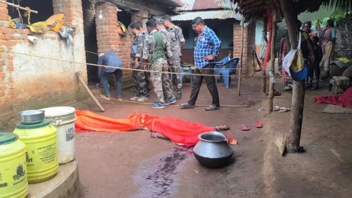Double murder at night silence in Dumka, Nani -Natin’s murder with sharp weapon – Dumka Double Murder Grandma and granddaughter dead in the alleged attack