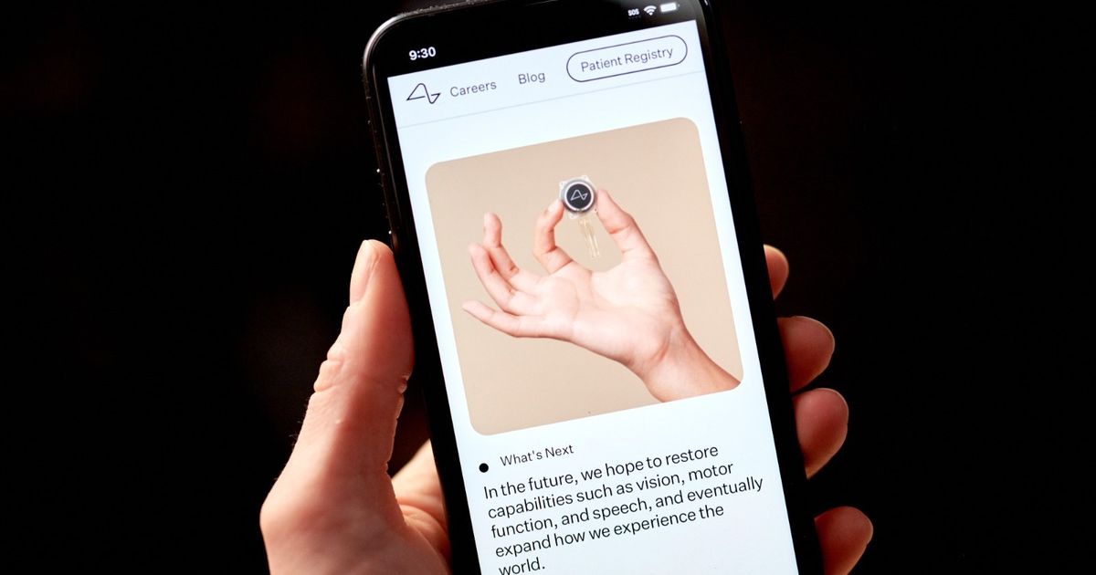 “Neuralink” of a mask that approaches the experience of planting a slide in the brain