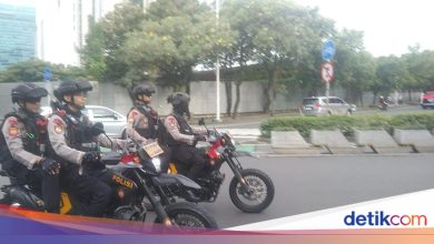 Give a sense of security for residents, Pansda Metro Patrol Besar Besar Large Jakarta Jakarta