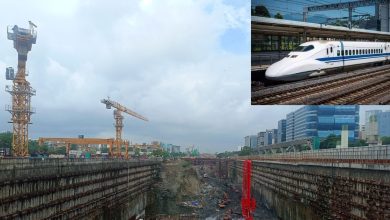 When will the underground BKC station of Bullet Train be ready? File