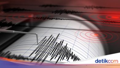 The earthquake occurred again in sukabumi, now with m 2.5 strength