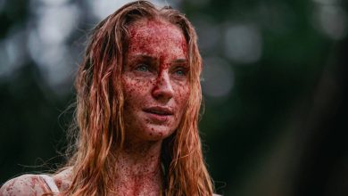 Swimming sophie turner can’t bring this narratively struggling survival thriller to life – ryan