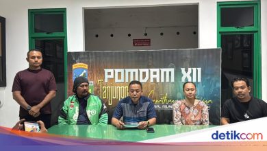 TNI unscrupulous Ojol in Pontianak, now being investigated by Pom Dam