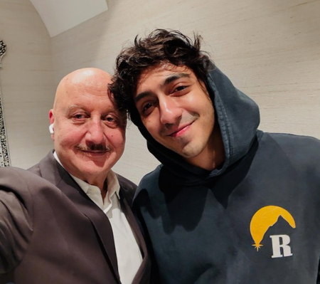 ‘Welcome to the colorful world of the theater’, wishing Anupam Kher Ahaan Pandey