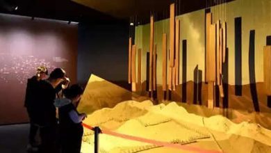 The construction of Tunhuang Shuanquanjhi Cultural Exhibition Center is complete