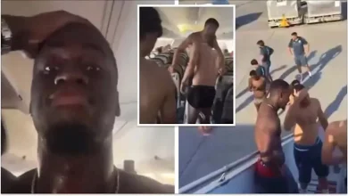عطل مفاجئ .. موقف محرج للاعبي موناكو في مطار نيس – ryan