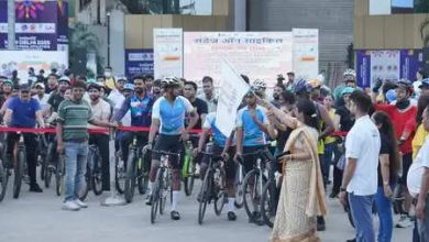 Match India Sunday on Cycle celebrated World Car -Free Day with Tourism Section