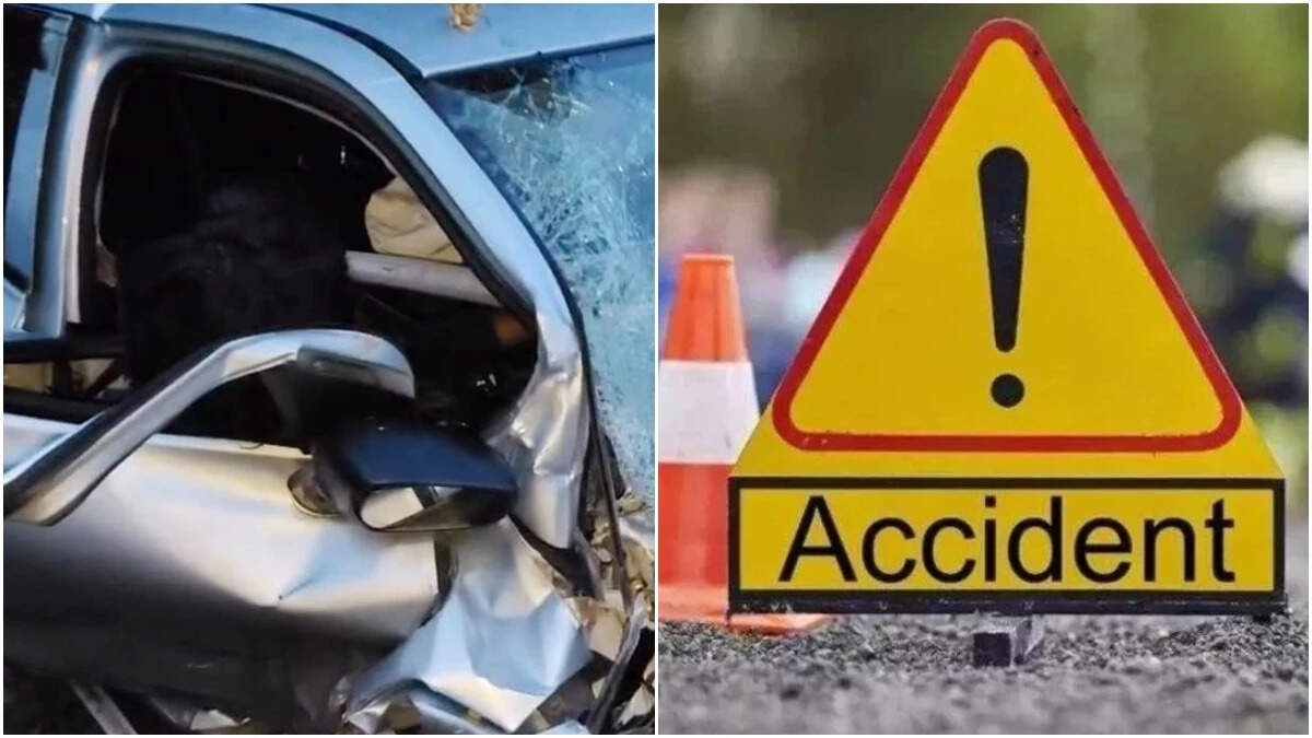 Road accident near Shajapur: Two people died in two cars’ collision