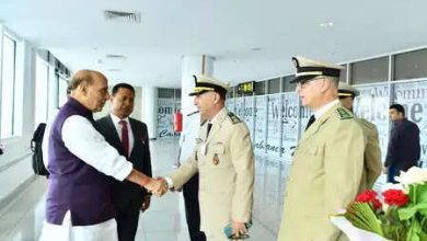Rajnath Singh reached Morocco, first visit to any Minister of Indian Defense