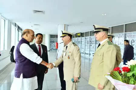 Rajnath Singh reached Morocco, first visit to any Minister of Indian Defense