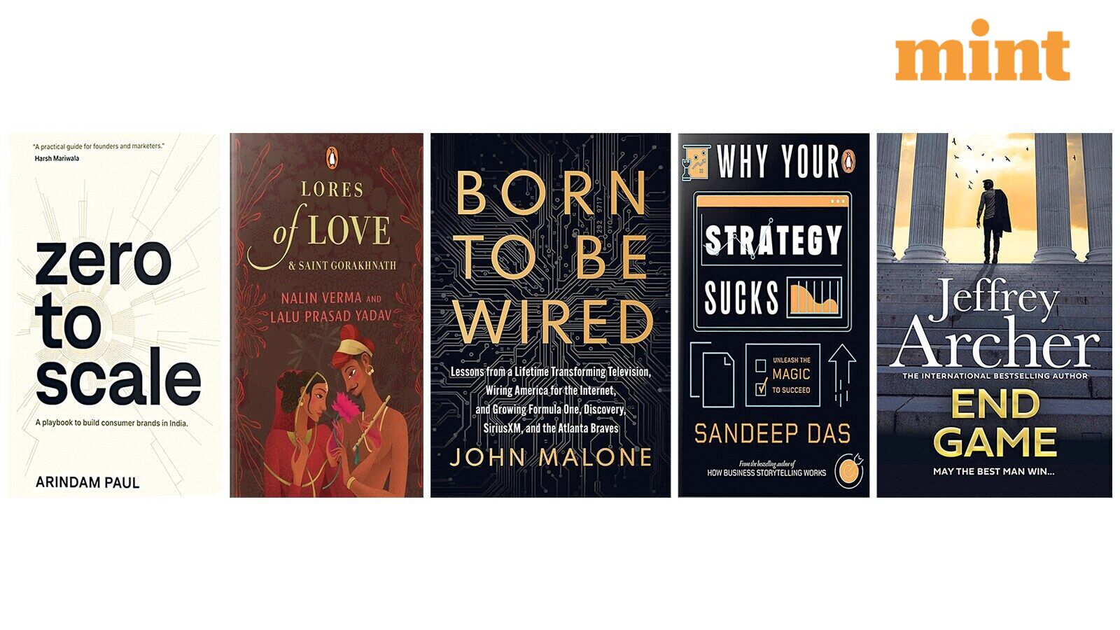 New on the shelves: ‘born to be wired’, ‘the end game’ and more