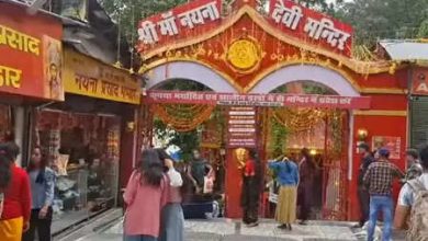 Nainital: There was a flood of devoted in the Nayana Devi Temple, the camp
