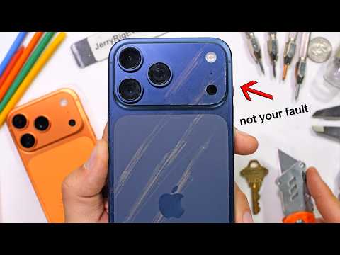اختبار متانة iPhone 17 Pro و Pro Max يكشف: أزمة الخدوش مسؤولية أبل