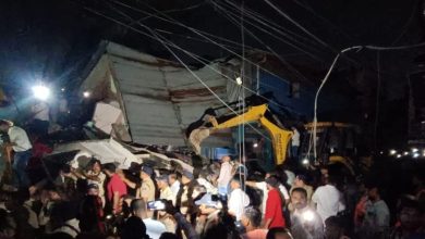Big accident in Indore: The building has collapsed, many people buried, relief and rescue continues