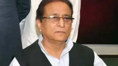 SP -leader Azam Khan is released from the Sitapur Jail Tuesday, enthusiasm among supporters