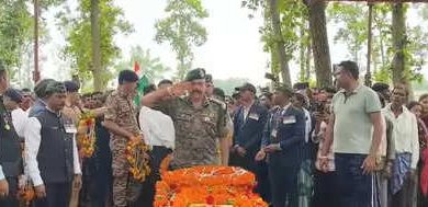 Bastar’s red martyr Ranjit Kashyap returned in the Tricolor, final farewell with damp eyes