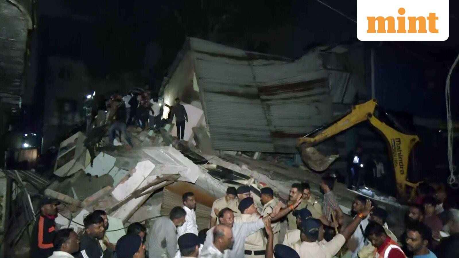Madhya Pradesh: Two dead, 12 injured when three -story building collapsed in Indore