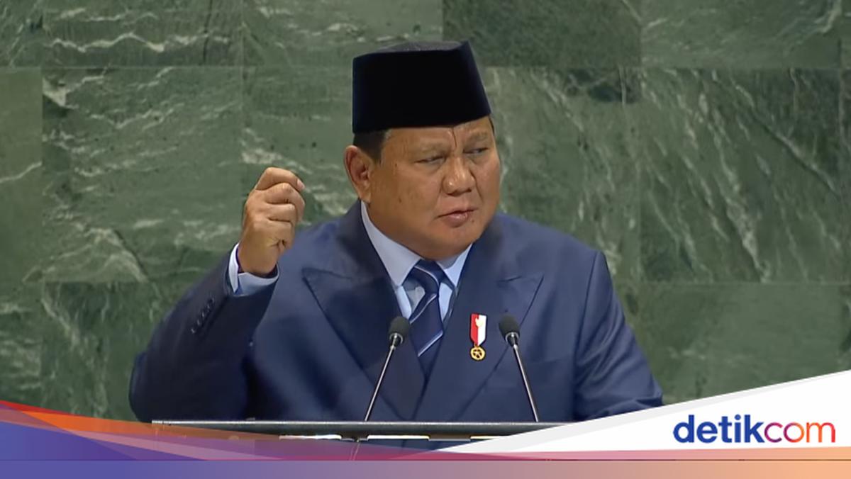 Before the world leaders, Prabowo emphasized that Indonesia supported the two state solution