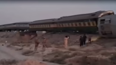 Explosion in the Jafar Express of Pakistan, a few hours ago derailed the train and targeted