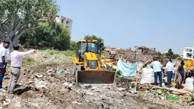 Removing exceeds by running a bulldozer on the value of Rs 120 crore, great action in housing development Sikandra Yojana – Agra News Aavas Vikas Maintain Anti Encrachment Drive in Sikandra Scheme