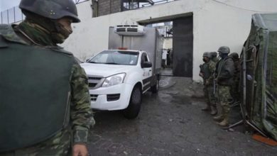 Violence broke out in Ecuador Prison Rio “Ecuador’s jail, 13 people were killed during quick shooting