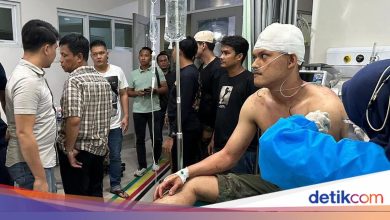 BRIPKA HEROIC ACTION ANDRI LAJI RIBUT Motorcycle gang in Jambi until stabbed