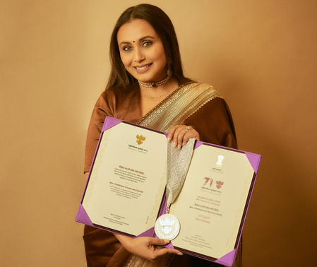 Rani Mukherjee dedicated the national award to his late father, said, ‘I miss him a lot today’