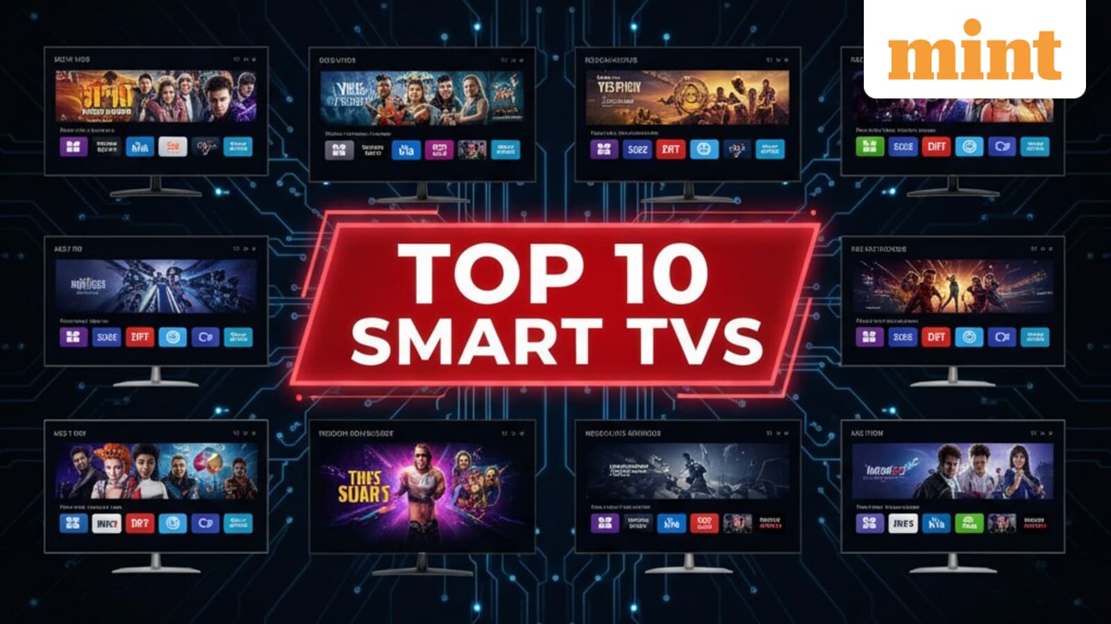 Top 10 Smart TVs: Best choices for every budget, home size and streaming need in India at the moment
