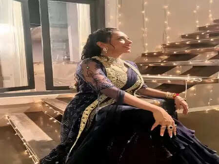 TV’s ‘anupama’ shared the look to Mother Chandraghanta