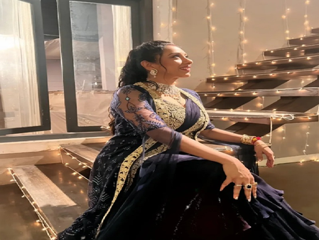 TV’s ‘anupama’ shared the look to Mother Chandraghanta