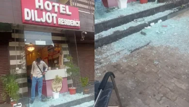 After shooting at the gym owner in Mohali, the Misclanke created a Rukus in Chandigarh and shot outside the hotel; Panic in the area -after shooting at a gym owner in Mohali offenses